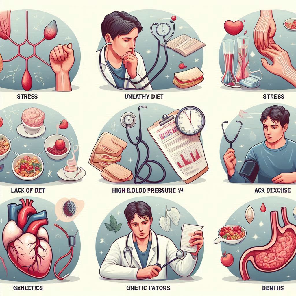 Symptoms and Treatment of High Blood Pressure (उच्च रक्तचाप के बारे में पूरी जानकारी) 2 cause