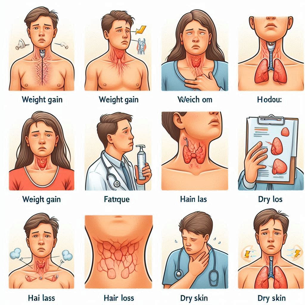 Thyroid: Understand its Symptoms and Treatments (थायराइड: समझे इसके लक्षण और उपचार) 2 symptoms thyr