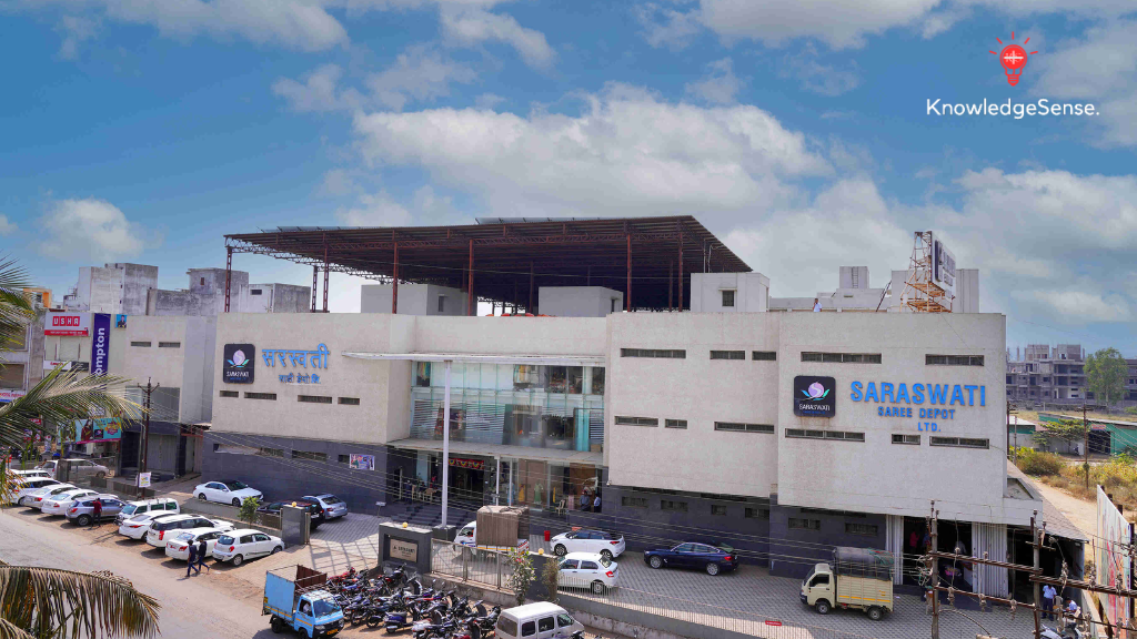 Saraswati Saree Depot IPO: Unraveling the Potential of India's Textile Titan 1 Saraswati Saree Depot Company Building