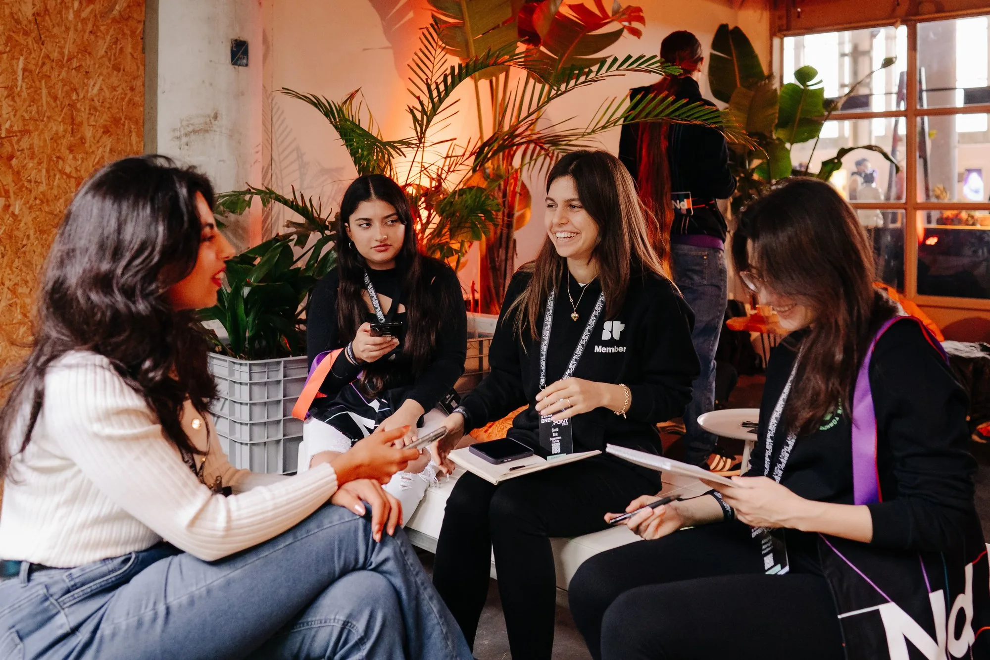 Solana Breakpoint 2026 Student Scholarship: Fully Funded Travel Opportunity 1 Students and developers networking at a Solana Breakpoint conference